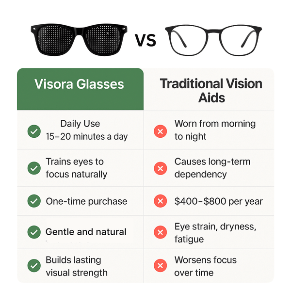 Visora Correction Glasses